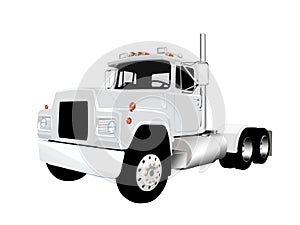 Semi Truck Vector