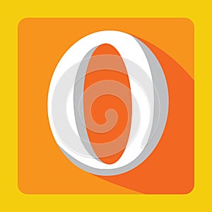 semibreve. Vector illustration decorative design