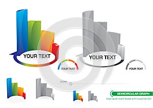 Semicircular Chart Graph