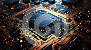 semiconductor computer chip texture