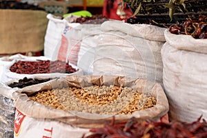Semillas mercado mexicano photo