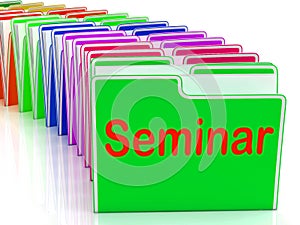 Seminar Folders Show Convention Presentation