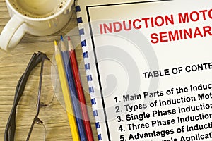 Seminar on induction motor