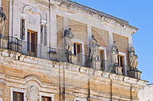 Seminary palace. Brindisi. Puglia. Italy. photo