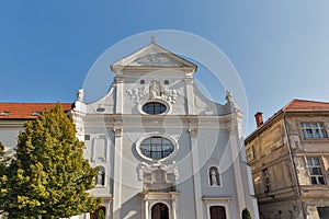 Kostel sv. Antonína Paduánského v Košicích na Slovensku.