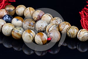 Semiprecious stones balls photo