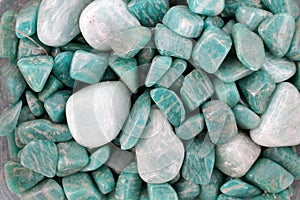 Semiprecious stones. Gem market. turquoise