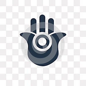 Semitic Neopaganism vector icon isolated on transparent background, Semitic Neopaganism  transparency concept can be used web and