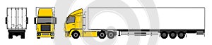 Semitrailer truck