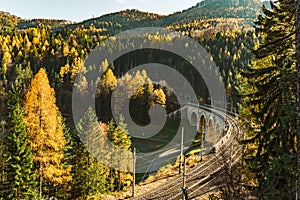 Semmering Railway in Lower Austria