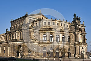 Semper Opera House in Dresden