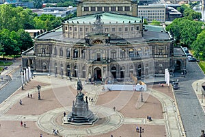 Semper Opera Theatre in Dresden