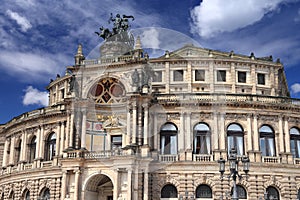 Semperoper in Dresden, Germany