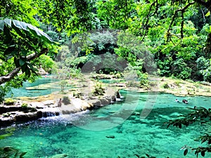 Semuc Champey, Guatemala photo