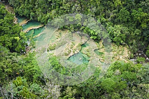 Semuc Champey, Lanquin, Guatemala, Central America photo