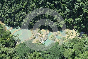 Semuc Champey natural park Guatemala