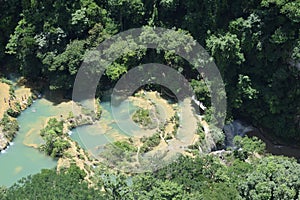 Semuc Champey natural park Guatemala