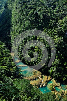 Semuc Champey natural swimming pools, Guatemala