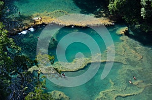 Semuc Champey natural swimming pools, Guatemala