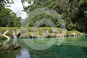 Semuc Champey natural swimming pools, Guatemala