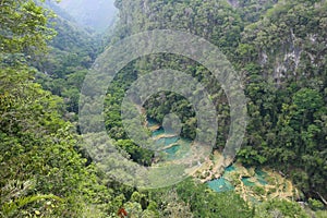 Semuc Champey natural swimming pools, Guatemala