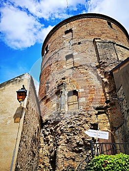 Semur-en-Auxois, Burgundy, France medieval village of astonishing beauty