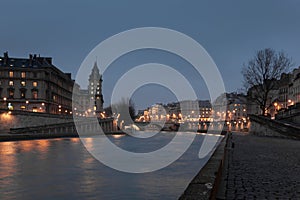 Sena river, Paris photo