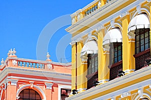 Senado Square Heritage Building, Macau, China photo