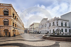 Senado square in macau photo