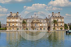 The Senat at the Jardin de Luxembourg in Paris, France photo