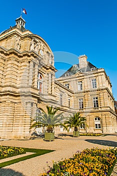 Senat jardin du luxembourg paris city France photo