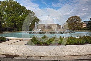 Senate Garden Fountain Washington DC photo