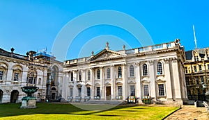 The Senate House of the University of Cambridge in England