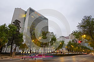 Senate Palace on Reforma Avenue, Mexico City, Mexico