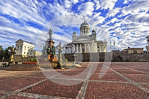 Senate square (Senaatintori) in Helsinki, Finland.