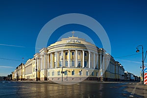 Senate and Synod building in St. Petersburg photo