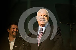 Senator John McCain Horizontal Smiling 2