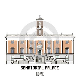 Senatorial Palace, Rome photo