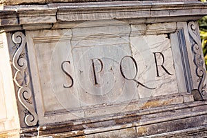 Senatus Populusque Romanus photo