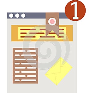 Send document file icon vector data share