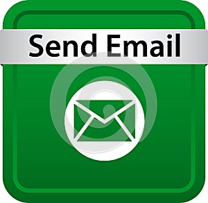 Send mail icon web button