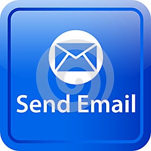 Send mail icon web button