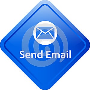 Send mail icon web button