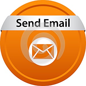 Send mail icon web button