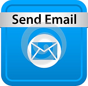 Send mail icon web button