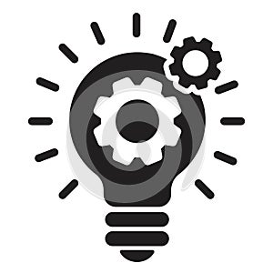 Innovation glyph icon vector