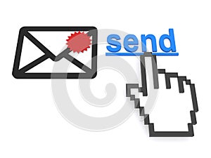 Send priority e-mail message