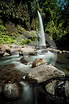 Sendang Gile waterfall.