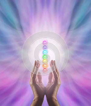 Sending Chakra Healing Energy