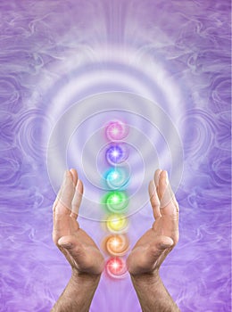 Sending Chakras Spiral energy healing